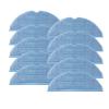 Washable And Reusable Mop Cloth Pads ReplacementCompatible For Roborock S7 S7MaxV Ultra Vacuum Cleaner Parts Fiber Soft Pad(10pcs) view 1