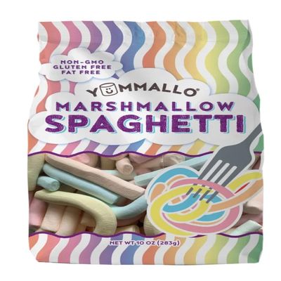 Yummallo Marshmallow Spaghetti 10 oz - 1 bag