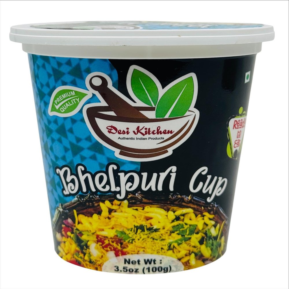 Desi Kitchen Bhelpuri Cup | Authentic Indian Snack | Ready to eat snack | Rani Foods Inc (100g, Orignal)