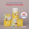 ZIOSTAND Chewable Probiotic Bites with 20 Billion CFU Strawberry Flavor, 60 Chewables view 2