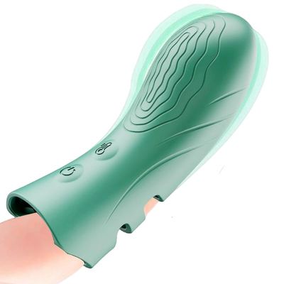 2025 Efficient Version Automatic Electric Finger Sleeves Finger Cots Body-Safe & Reusable Waterproof Finger Tips Protectors Tool Accessories Gifts for Women Couple Friends