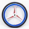 Sunyongfly Wheelchair Handwheel Silicone Sleeve,Handwheel Protective Cover,Used for handwheels with an Outer Diameter of 49-52cm(Size:Outer Diameter of Push Handle: 51~53cm,Color:B) view 3