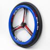 Sunyongfly Wheelchair Handwheel Silicone Sleeve,Handwheel Protective Cover,Used for handwheels with an Outer Diameter of 49-52cm(Size:Outer Diameter of Push Handle: 51~53cm,Color:B) view 4