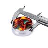 Dragon King in Fire3 Compartment Pillbox, A Portable Medicine Box That Holds Vitamins, Medications, Fish Oil and Supplements. view 4