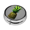 Cartoon Pineapple3 Compartment Pillbox, A Portable Medicine Box That Holds Vitamins, Medications, Fish Oil and Supplements. view 2