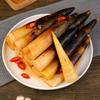 3 flavors Instant Hand Peeled Bamboo Shoots 230g/pack, Pickled pepper Crispy fresh mountain pepper bamboo shoots,spicy snack,spicy strips original flavor Pickledvegetarian (Spicy flavor,1 pack) view 1