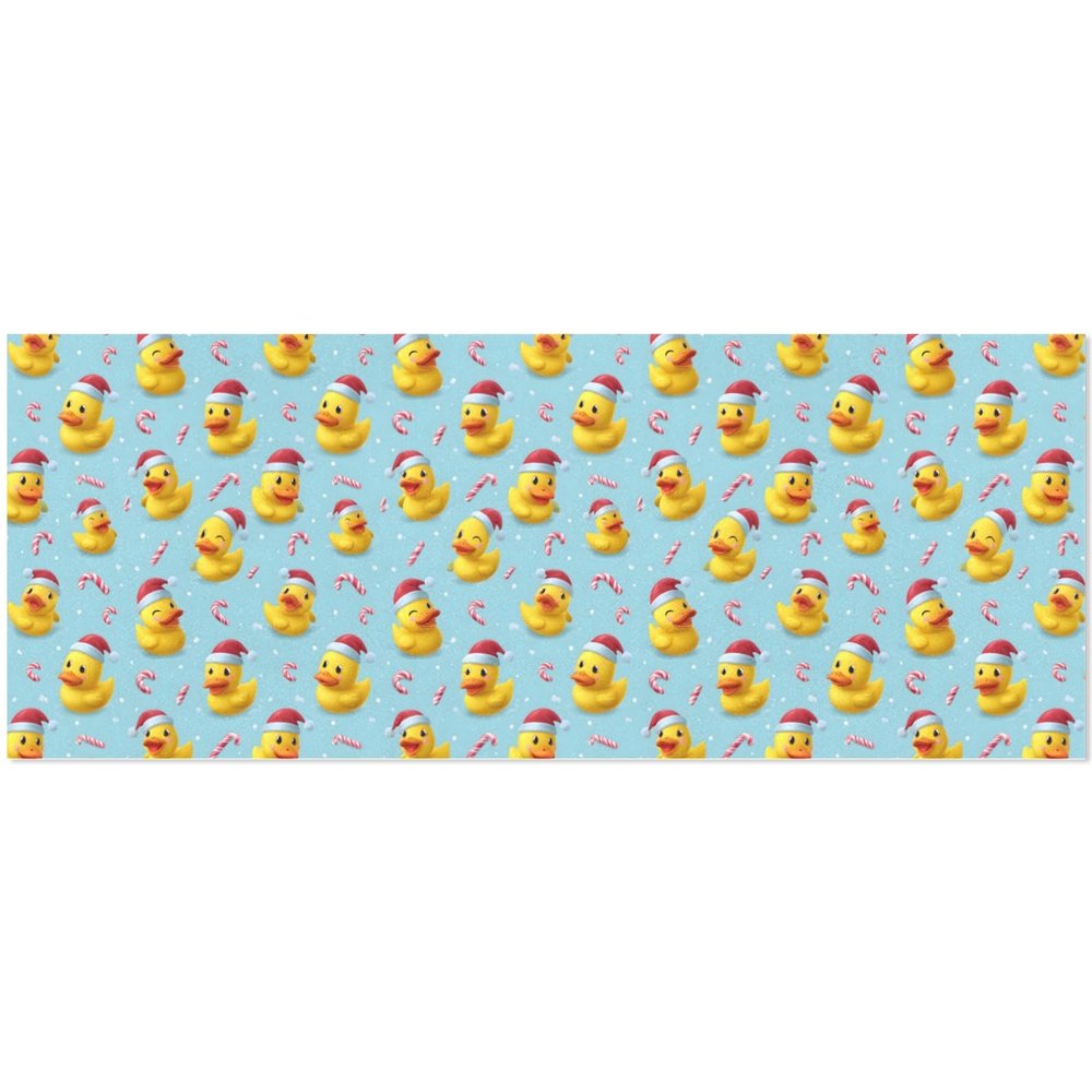 OTVEE 3 Rolls Birthday Wrapping Paper Roll - Cute Yellow Rubber Ducks Pattern Design Gift Wrapping Paper for Christmas, Bridal, Holiday, Party, Baby Shower - 58 x 22.8 inch