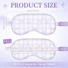Honeydak 12 Pcs Silk Sleep Masks for Women Girls Purple Bow Party Favors Adjustable Eye Masks for Birthday Sleepover Spa Sweet 16 Party Gifts view 2