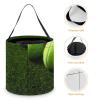 IOLVSHGH Tennis Balls Halloween Tote Bag Reusable Treat Bags with Handles Large Goodie Candy Bags Snack Tote Treat Bucket for Gifts Wrapping Holiday Easter Party Favor Supply view 4