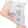 1pc Adjustable Knee Immobilizer Brace Support for Joint Pain Relief - for Injury Recovery and Workout(Gray,Small) view 1