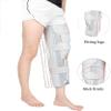 1pc Adjustable Knee Immobilizer Brace Support for Joint Pain Relief - for Injury Recovery and Workout(Gray,Small) view 2