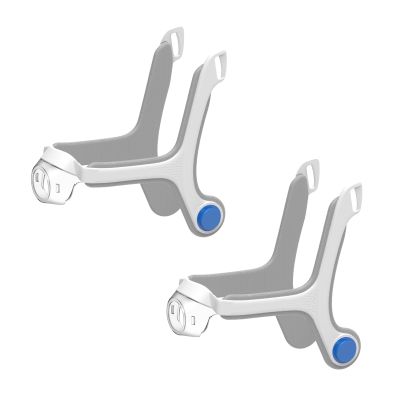 2 Pack Replacement N20 Frame Compatible with ResMed AirFit & Airtouch N20 Nasal Mask - Upgraded Dual-Layer Soft Foam Padding- Secure Magnetic Clips (Frame Only: No Elbow, No Cushion, No Headgear)