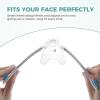 2 Pack Replacement N20 Frame Compatible with ResMed AirFit & Airtouch N20 Nasal Mask - Upgraded Dual-Layer Soft Foam Padding- Secure Magnetic Clips (Frame Only: No Elbow, No Cushion, No Headgear) view 2
