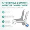 2 Pack Replacement N20 Frame Compatible with ResMed AirFit & Airtouch N20 Nasal Mask - Upgraded Dual-Layer Soft Foam Padding- Secure Magnetic Clips (Frame Only: No Elbow, No Cushion, No Headgear) view 4