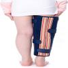 1pc Kids Knee Immobilizer Brace - Adjustable Pediatric Leg Support for Post-Op Recovery & Injury Relief(S) view 4