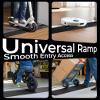 FACHNUO 0.6" Rise Rubber Threshold Ramp for Doorways, 35.4" Wide, 3306 LBS Load Capacity Wheelchair Ramp - Cuttable Non-Slip Rubber Ramp, Secure and Stable for Curbs, Wheelchairs, Walkers and Scooters view 4