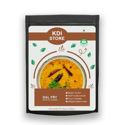 Authentic Indian Dal Fry Lentil Curry Spiced Toor Dal Vegetarian & Gluten-Free 50g