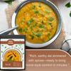 Authentic Indian Dal Fry Lentil Curry Spiced Toor Dal Vegetarian & Gluten-Free 50g view 2