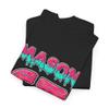 Mason 67th Birthday Ice Cream Theme Party Apparel | Funny Sweet Donut Glaze & Sprinkles Themed Bday for 67 Year Olds view 2