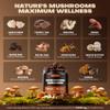 10-In-1 Mushroom Gummies with KSM-66 Ashwagandha & Magnesium Threonate Boosts Focus, Memory & Cognitive, 120 Ct Mushroom Supplement with Vitamin D3 & B12 for Immunity & Energy, Vegan, Blueberry Flavor view 2