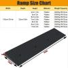 39 in Wide Rubber Driveway Curb Ramp, Heavy Duty Non-Slip Transition Ramp for Garage & Outdoor Steps, 10 cm Rise, Load 3T (4 in Rise)(6cm/2.5in Rise) view 4