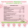 12 in 1 Magnesium Complex for Women 1000mg Magnesium Complex with D3K2, B6, L-Theanine, Inositol High Absorption Formula for Relaxation, Sleep, Muscle, Bone Health & Hormonal Balance, 90CT view 2
