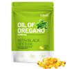 Trihood Oil of Oregano and Black Seed Oil Softgels 300, Max Strength Carvacrol Thymoquinone Blend, Helps Support Immune System, Digestive & Respiratory Function, Made in USA view 1