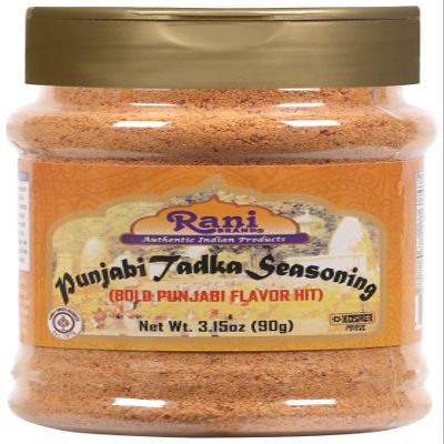 Rani Punjabi Tadka Seasoning (Bold Punjabi Flavor Hit) 3.15oz (90g) PET Jar ~ Shaker Top | All Natural | Vegan | Gluten Friendly | NON-GMO | Indian Origin