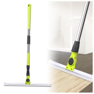 Squeegee Broom for Floor, with 51 Long Handle Magic Broom Squeegee, Broomi Cleans Glass,Fine Dust,Hair,Liquids