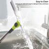 Squeegee Broom for Floor, with 51 Long Handle Magic Broom Squeegee, Broomi Cleans Glass,Fine Dust,Hair,Liquids view 4