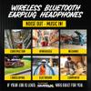 Plugfones Sovereign VL Bluetooth Earplug Earbuds, 82dB Volume Limited OSHA view 2
