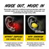 Plugfones Sovereign VL Bluetooth Earplug Earbuds, 82dB Volume Limited OSHA view 3