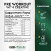 Built by Nature Pre Workout Powder for Men & Women Preworkout with Creatine for Energy, Focus & Pumps Sports Nutrition Pre-Workout Supplement Blue Razz Flavor, 30 Servings view 4