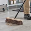 18-Inch Push Broom Head with Palmyra Bristles, Wood Block, 3-Inch Stiff Bristles, Acme Thread view 3