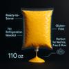 Jalapeno Case of 4 Nacho Cheese Sauce, 110 oz Dispenser Bags Ready-to-Serve, No Refrigeration Needed, Smooth Velvety Texture, Gluten-Free, Ideal for Nachos, Fries, Pretzels & Hot Dogs view 3