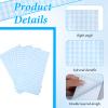 100 Pack Blue Gingham Napkins Blue and White Checked Paper Napkins Disposable, 13 x 15 Inch Rectangle Tissues for Wedding Birthday Baby Shower Picnic Party Favor Table Decorations view 3