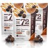 The 72 Chocolate Collection 72% Dark Chocolate Caramel Baobab Fruit Bites | 3.2 oz Bags (Pack of 3) | Antioxidant Rich Snack | Gluten Free Non GMO Keto Friendly view 1