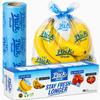 Freshpack 247 Produce Storage Bags Roll 10 x 14 Inches 1 Gallon Tear Off Reusable Food Storage Bags For Fruits Vegetables Meal Prep Lunch Pantry Use view 1