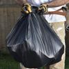 Ultrasac 45 Gallon 1.5 MIL Black Mint Scented Trash Bags - 41.5" x 51" - Pack of 30 view 4