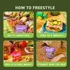 Freestyle Snacks Pickle Variety Snack Packs - 3 Flavors of All Natural, Fresh-Packed Deli-Style Pickles - Non-GMO, Kosher, Gluten-Free, Low Calorie Snacks - 3.5 Ounce (12 Pack) view 3