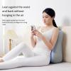Ppsfege Adult Pillows for Intimacy Couples Support Pillow Ergonomic Memory Foam Cushion for Sitting and Lying Comfort Bed Home Use (Beige) view 3