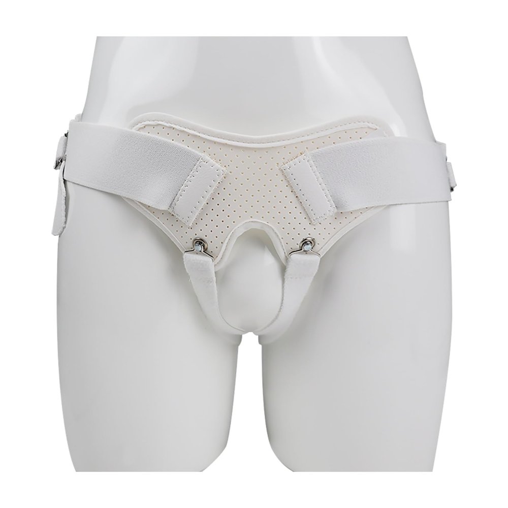 Hernia Belts for Men and Women, Hernia Belt Double Inguinal Support with 2 Removable Compression Pads for Pre&Post Surgery Pain Relief(Small)