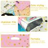 120Pcs Party Favor Bag Aluminum Film Goodie Bag with Cute Star Pattern for Baby Shower Wedding Birthday, Christmas Gifts Bags(120) view 4