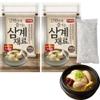 Samgyetang Herb Kit Tea-Bag Type - Easy Korean Chiken Stew Ingredients -Easy to make - Authentic Flavor with Ginseng & Jujube - Time-Saving & Convenient - Perfect for Quick Chiken Soup Taste view 1