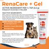 RenaCare K is for Renal K (Potassium Gluconate) Potassium Supplement Gel for Dogs and Cats, (5 oz) with Maple Flavor (Made in U.S.A) view 2