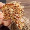 2 flavors of sesame candy250g/500g,Soft Chewy Sticky Sesame Peanut Candy,Chinese Classical Childhood Snacks, Nostalgic Snacks Perfect for Vegetarians HalalGummy Candy chewing gum (250g) view 3