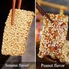 2 flavors of sesame candy250g/500g,Soft Chewy Sticky Sesame Peanut Candy,Chinese Classical Childhood Snacks, Nostalgic Snacks Perfect for Vegetarians HalalGummy Candy chewing gum (250g) view 4