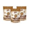 Chunk Nibbles Toffee Snack Clusters - Buttery Milk Chocolate Toffee with Pretzels & Corn Squares - Award-Winning Gourmet Treat, Small Batch, Handcrafted - 4.25oz Resealable Pouch (3 Pack) view 1