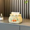 Chinese Resin Tissue Box Cover Handcraft Paper for Bathroom Bedroom Dresser Living Room Office Dorm Napkin Holder view 3