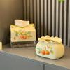 Chinese Resin Tissue Box Cover Handcraft Paper for Bathroom Bedroom Dresser Living Room Office Dorm Napkin Holder view 4